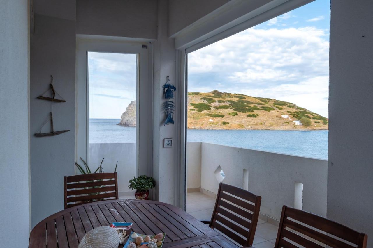 Seaside Flat With Hydromassage Apartment Mochlos Luaran gambar