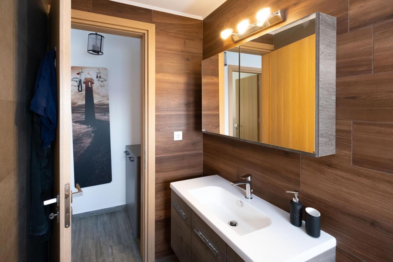 Seaside Flat With Hydromassage Apartment Mochlos Luaran gambar