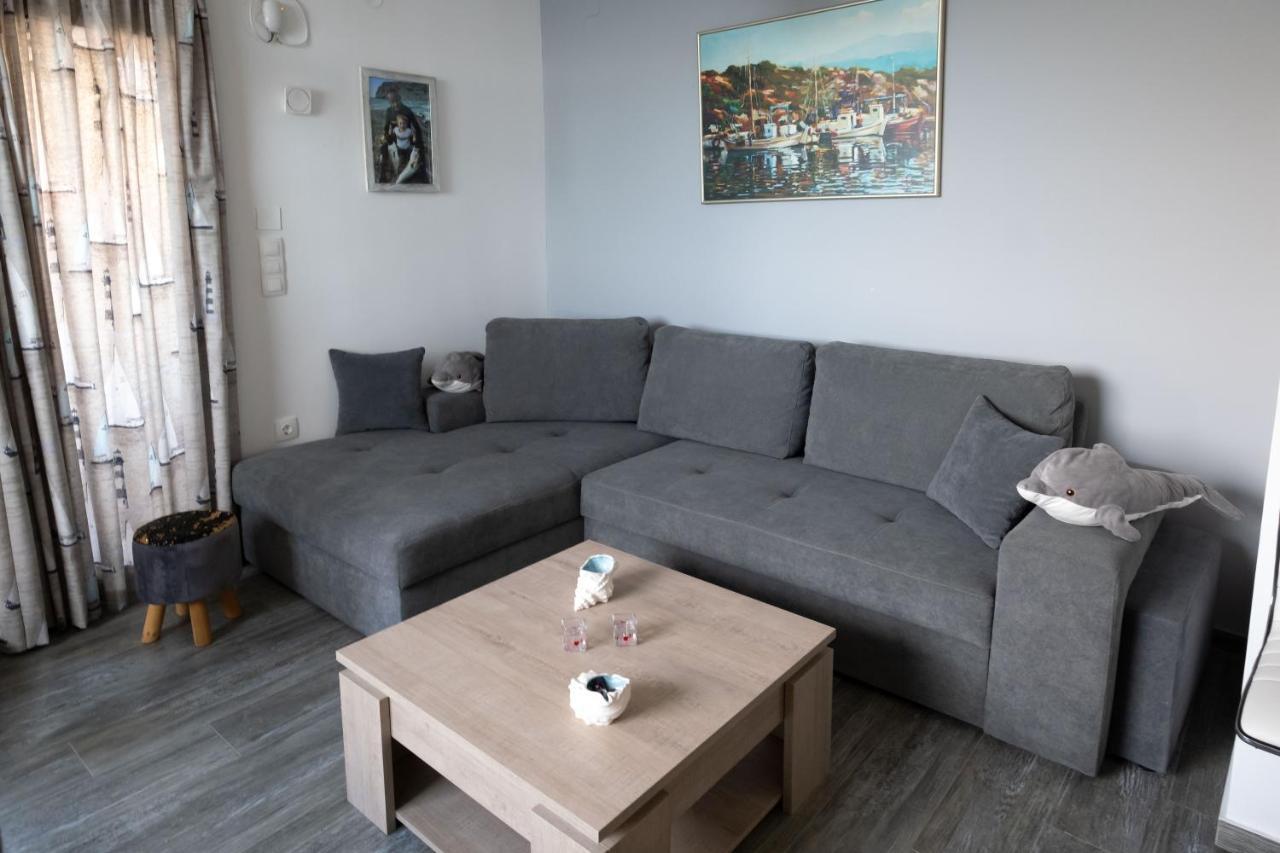 Seaside Flat With Hydromassage Apartment Mochlos Luaran gambar