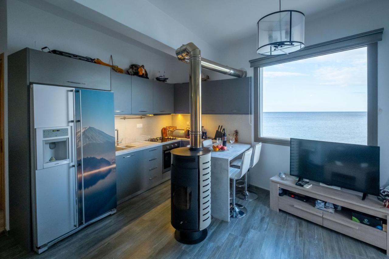 Seaside Flat With Hydromassage Apartment Mochlos Luaran gambar